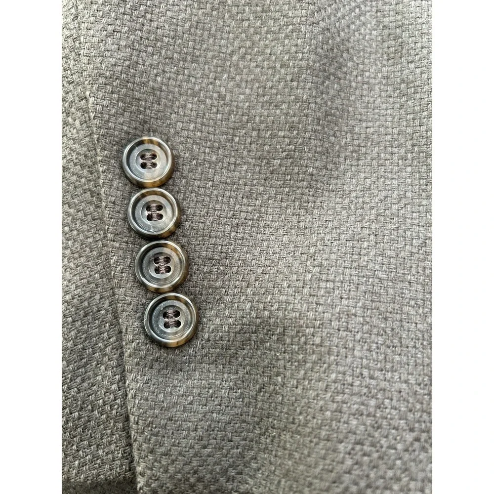 Joseph & Lyman 100% Cashmere Blazer Brown 40 3Btn Luxury Sport Coat
